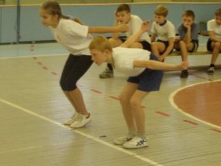 Таблица оценок, школьницы